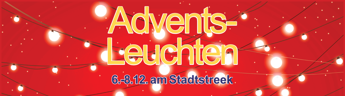 Adventsleuchten Banner