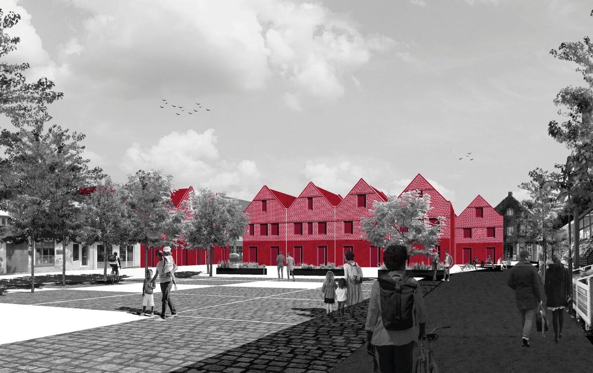 Ideenwettbewerb Neuer Markt Siegerentwurf