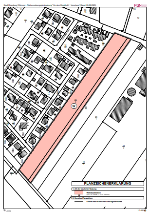 45. Änderung des IV. Flächennutzungsplanes, Teil A, Kernstadt und Bebauungsplan Nr. 131 – Vor dem Stockforth –