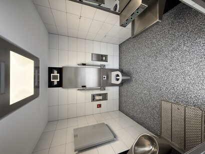 Toilettenanlage Nödenstraße von innen