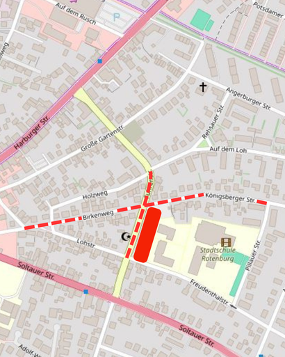 Kartenausschnitt Herbstmarkt