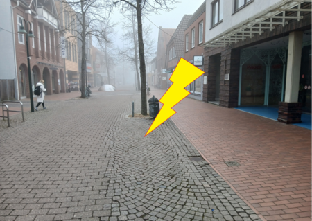 Trainkwasserspender möglicher Standort 1